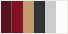 the color scheme is red, brown and black