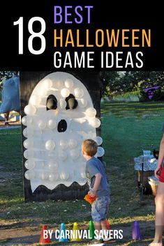 the best halloween game ideas for kids to play with and have fun in the yard