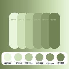 an image of a green background with different colors