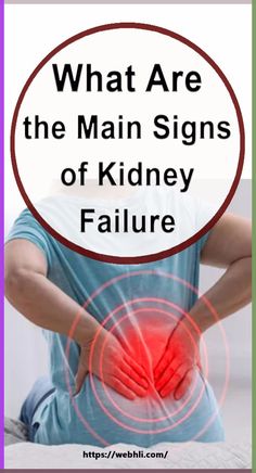 What Are the Main Signs of Kidney Failure Fruit Recipes Healthy, Natural Face Cleanser, Kidney Diet, Healthy Advice, Health Planner, Allergy Symptoms, Kidney Health, Healthy Routine, Good Mental Health