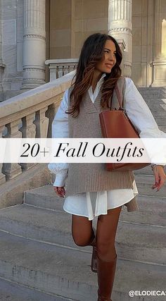 Get ready for the season with 20 Fall Outfits You Will Love to Wear This Year! Discover cozy Alledaagse Outfits, perfect Ținută Casual looks, and stylish Autumn Fits inspired by Skandinavian Fashion. Whether you're planning a chic London Outfit or need versatile Uni Outfits, these Autumn Outfits have you covered. Stay warm with Cold Outfits while rocking Sandal Tali or a classic Look Adidas. Embrace Estilo Indie vibes and explore the most Populaire Outfits for fall that will have you looking ...