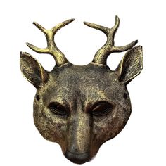 Realistic Deer Mask Is Brand New With Elastic Around The Back. Brown And Gold Molded 3d Rubber. Comfortable Covers The Front Face To Just Over The Nose Thus Allowing The Wearer To Talk And Eat. Measures 14”X11”. Light Weight. Great For Halloween, Theatre, Or For Comical Hunting Camp. Deer Mask, Fleece Neck Warmer, Hunting Camp, North Face Kids, Halloween Mask, Front Face, Nike Tennis Dress, Ski Mask, Halloween Masks