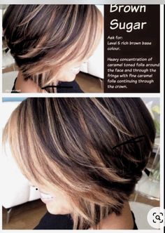 Summer Short Hair, Balayage On Short Hair, Fall Balayage Hair, Brunettes With Highlights, Short Hair Color Ideas, Short Ombre, Hair Length Chart, Hair Color Caramel, Hair Color Crazy