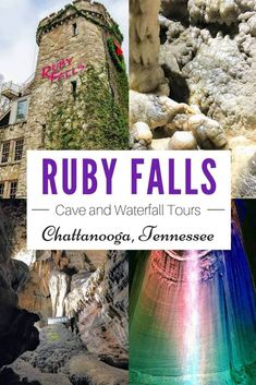 the cover of ruby falls cave and waterfall tours in chalfanoog, tennessee