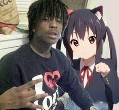 Chief Keef Kawaii, Chief Keef Matching Pfp, Gang Pfps For Discord, Chef Keef Pfp, Cheif Keef Old Pic Pfp, Gang Anime Pfp, Chief Keef Funny, Chief Keef Meme, Matching Pfp Kawaii