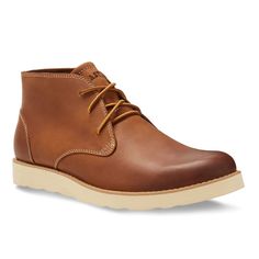 The unfussy lines of these Eastland Jack chukka boots are finished with a full-grain leather that only gets better with time.BOOT FEATURES Treaded sole BOOT CONSTRUCTION Leather upper Textile lining Rubber outsole BOOT DETAILS Round toe Lace-up closure Memory foam footbed 1-in. heel 3.75-in. shaft  Size: 10.5 D. Color: Brown. Gender: male. Age Group: adult. Eastland Shoes, Mens Chukkas, Mens Boots Casual, Chukka Boots Men, Tractor Supply, Mens Shoes Boots, Casual Boots, Chukka Boots, Full Grain Leather