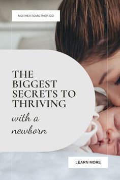 From one mother to another, here are my biggest secrets to thriving with a newborn baby! Whether you're wondering which newborn baby products you need, how to prepare for breastfeeding, birth or newborn baby routines, these pro tips will set you up to confidently care for your sweet newborn. Read the blog post to learn more! You don't want to miss this!