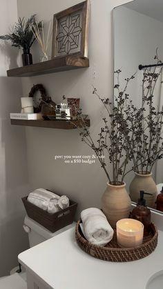 the bathroom is clean and ready to be used as a place for someone's personal care