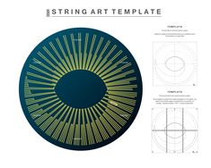 the diagram shows how to make a sunburst in adobe and photoshopped