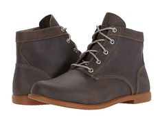 Kodiak Low-Rider Original - Women's Shoes : Fossil : The Kodiak Low-Rider Original booties are an all-season look with sleek lines and a rich leather upper that will complement your style anytime of year. Lace-up ankle boots made of a premium leather upper. Traditional lace-up system with fabric laces and sturdy metal eyelets for a secure fit. Unlined leather interior for a roomier fit. Removable leather-covered memory foam insole for all-day underfoot support and comfort. Slip-resistant rubber Rugged Lace-up Breathable Work Boots, Brown Waterproof Lace-up Work Boots, Brown Lace-up Waterproof Boots For Adventure, Womens Koolaburra Boots, Rugged Brown Abrasion-resistant Work Boots, Waterproof Leather Boots, Lace Up Ankle Boots, Low Rider, Timberland Boots