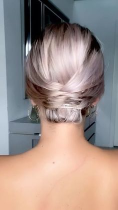 Formal Hairdos, Short Hairstyles Over 50, Pinup Hair, Straight Bob Hairstyles, Easy Hair Updos, Pin Up Hair, Short Hair Tutorial