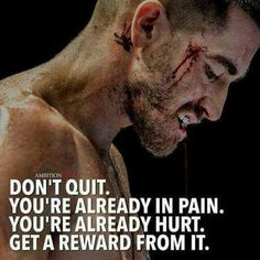 Yes im wounded. Yes, im down with pain. But my dear haters, I'll never quit. Mark these words - Greatest pain is regretting on giving up. I'll never do it !! Success Quotes And Sayings, How To Believe, Don't Quit, Frederick Douglass, Dale Carnegie, Fitness Quotes