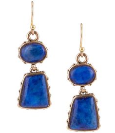 From Barse&#x2C; these earrings feature: Bronze French Wire Approx. 1.5" L Natural Stones may vary and be unique to each pieceCrafted and Finished by HandImported. Be Unique, French Wire, Accessories Jewelry Earrings, Dillard's, Natural Stones, Jewelry Accessories, Jewelry Earrings, Drop Earrings, Stone