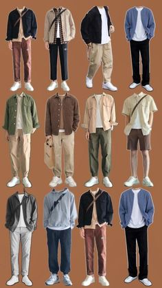 Men’s Summer Clothes Aesthetic, Softboy Outfits Summer, Travel Outfits Men, Korean Menswear, 대학생 스타일, Fall List, Outdoorsy Outfits, Mens Smart Casual Outfits