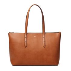 Timeless and elegant, our Zipped Regent Tote is the perfect companion for your work-to-weekend wardrobe. Handcrafted from the finest full-grain leather, the semi-structured and lightweight design has a spacious interior with the capacity to hold a lightweight 14-inch laptop along with a zipped pocket for your valuables and a mobile slip pocket. Void State, Best Work Bag, Bag Wishlist, Purse Style, Aspinal Of London, Zip Tote, Signature Hardware, Pretty Bags, Business Bag