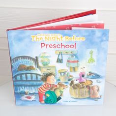 a children's book about the night before preschool