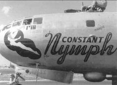 an old airplane with the words constant nipponpla painted on it's side