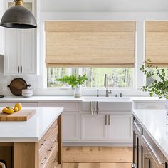 the kitchen is clean and ready for us to use in the day or night time