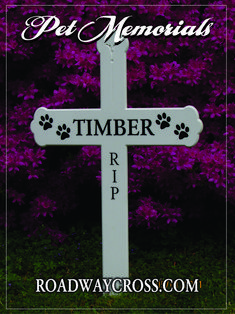 Pet Memorials by Roadway Cross Lost Best Friend, Personalized Pet Memorial, Losing A Pet, Personalized Pet