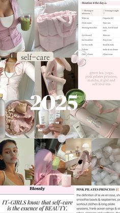 2025 goals 🎧🍵🧘🏼‍♀️🎀 #collageart #viral #shufflefyp #fashion #wallpaper #fyp #outfitinspo #pinkpilatesprincess #yoga #matcha #fitness #goals 2025 Vision Board Aesthetic, 2025 Goals, Habit Tracker Bullet Journal, School Bag Essentials, Herbal Apothecary, Vision Board Inspiration, Healthy Lifestyle Motivation, Christmas Feeling