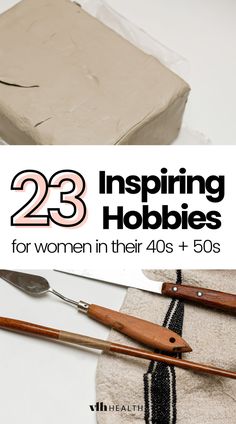 hobbies for women over 40 Hobbies For Women Over 40, Fun Hobbies For Women, Hobbies For Women, Hobbies To Try, Diy Activities, Fun Hobbies, Passion Project, Over 40