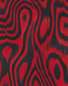 an abstract red and black background with wavy lines