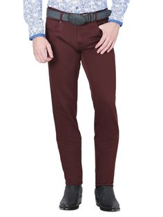 Pantalon Casual para Hombre Formal Stretch Brown Bottoms, Formal Stretch Brown Pants, Brown Slim Fit Formal Bottoms, Formal Brown Slim Fit Bottoms, Fitted Brown Jeans With Welt Pockets, Casual Brown Bottoms For Semi-formal Occasions, Semi-formal Stretch Bottoms For Fall, Stretch Semi-formal Bottoms For Fall, Stretch Bottoms For Semi-formal Fall Occasions