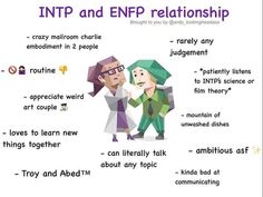 Enfp Intp, Intp Relationships, Mbti Ships, Mbti Intp, Enfp Relationships, Infp Personality Type, Intp Personality Type, Enfp Personality, Intp T