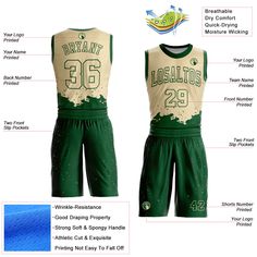 Represent your distinct look with this custom basketball jersey from our web. It boasts environmentally friendly sublimation digital printing technology and classic trims along with moisture-wicking technology for added comfort. Features: 1. Material: 100% Recycled Polyester 2. Jersey with sublimation printed name and numbers 3. Fit: Jerseys have an athletic cut. For a looser fit, we recommend ordering one size larger than you normally wear 4. Moisture-wicking fabric has spongy handle, good drap Green Color Splash, St. Patricks Day, Custom Basketball, Alpha Kappa Alpha, 3d Pattern, Blue Camo, Sleeveless Crop Top, Jersey Design, Baseball Shirts