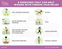 8 Best Exercises for Women with Fibroids (and a Few to Avoid!) Fibroid Exercise, Fibroid Shrinking, Period Health, Effective Workout Plan, Period Tips, Medicine Ball Workout, Exercises For Women