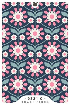 You can buy this design on wallpaper, fabrics, and a variety of homeware products. Boho Mid Century, Retro Daisy, Scandinavian Minimalist, On Wallpaper, Retro Fabric, Home Decor Fabric, Floral Fabric, Fabric Decor, Vintage Flowers