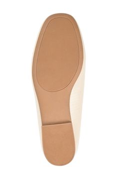 Comfort and style combine in this tru comfort foam flat. 0.5" heel Square toe Tru Comfort Foam Slip-on Manmade upper and sole Imported Synthetic Flats With Rubber Sole And Low Heel, Slip-on Pointed Toe Flats With Synthetic Material, Beige Cushioned Flats, Beige Slip-ons With Cushioned Footbed And Flat Shape, Beige Cushioned Flat Slip-ons, Synthetic Slip-on Ballet Flats With Ortholite Insole, Beige Slip-on Flats With Textured Footbed, Slip-on Flats With Textured Footbed, Beige Synthetic Flat Heel Loafers