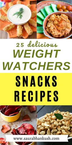 the top 25 delicious weight watchers snacks