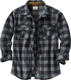 A shirt like no other! The look of a rugged plaid flannel with the warmth and comfort of heavyweight fleece. Features corduroy collar accents  button down chest pockets (with pencil slot) and Legendary  label finished with Signature Buck lower placket patch. Mens Fashion Rugged, Plaid Outfits, Shirt Cuff, Mens Flannel, Long Sleeve Plaid, Plaid Flannel Shirt, Stylish Men, Mens Fashion Casual, Casual Shirts For Men