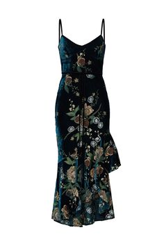 Engagement Party Dresses, Velvet Cocktail Dress, Embroidered Velvet, Black Tie Dress, Overlay Dress, Rent The Runway, Marchesa