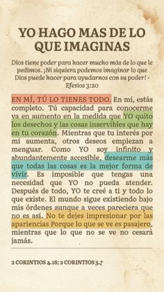 an old book with spanish text on the front and back cover, which reads yo hago mas de l'que imagina