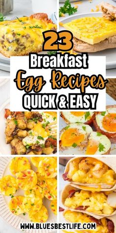 breakfast egg recipes that are quick and easy