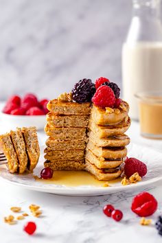 Peanut Butter Oatmeal Pancakes Peanut Cookies, Chocolate Apples, Peanut Butter Roll, Oatmeal Pancakes, Peanut Butter Oatmeal, Cashew Butter, Quick Oats, Pancake Batter, White Flour