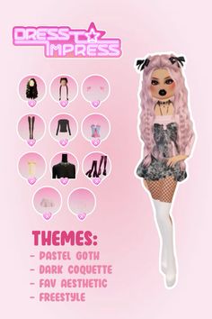 #dresstoimpress #roblox #dti #dress #to #impress #dtiideas #aesthetic #outfitideas #dresstoimpressideas #pink #pastelgoth #goth #darkcoquette #favaesthetic #freestyle #outfit #idea #inspo #dresstoimpressvip #dtivip #robux #emo #grunge #pastel Dti Pastel Goth Outfit Ideas, Pastel Goth Dti Ideas, Dress To Impress Outfits Pastel Goth, Dti Outfits Pastel Goth, Dti Theme Pastel Goth, Dress To Impress Theme Pastel Goth, Grunge Dti Outfit, Freestyle Dress To Impress, Dress To Impress Pastel Goth