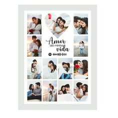 a collage of photos with the words, love is in the air