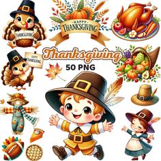 thanksgiving clipart for commercial use