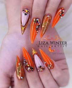 Classy Stiletto Nails, Nails Design Long, Design Long Nails, Stiletto Nails Design, Acrylic Stiletto Nails, Stiletto Nails Long, Long Nails Design, Stilleto Nails Designs, 3d Nail Art Designs