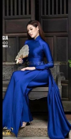 Brand New High Quality Vietnamese Ao Dai.  Free Fast Priority shipping (1-3 days delivery) via USPS. Size Bust/Chest    Waist S32in/81cm28in/71cm M34in/86cm29in/74cm L35in/89cm30in/76cm XL38in/97cm32in/81cm 2XL40in/102cm35in/89cm 3XL42in/107cm37in/94cm 4XL43in/109cm38in/97cm 5XL45in/114cm40in/102cm 6XL46in/117cm41in/104cm Ao Dai Length is 58in/147cm Pants Length is 44in/112cm Please note:  Almost all Ao Dai have some sewing Chalk Marks because these are Brand New, unwashed Ao Dai.  Gently hand w Ao Dai Modern, Ao Dai Vietnamese, Vietnamese Ao Dai, Vietnam Dress, Desi Wedding Dresses, Vietnamese Dress, Color Pants, Kinds Of Clothes, Colored Pants