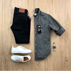 Converse Outfits, Outfit Grid, Clothes For Men, Mens Casual Dress, Men Street, Urban Wear, Fashion Streetwear