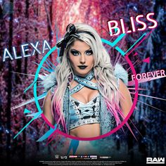 the poster for alexa bliss's new album, forever