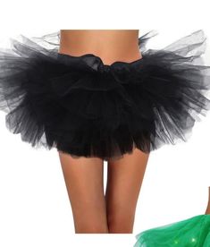 Women's Classic Layered Tulle Tutu Skirt, Tutus For Women Size Is Probably Large, Not Marked. See Pictures For Measurements. Color Is Black With White And Black Lining. Brand Is Unknown Lightweight, Durably Made Tutu With Elastic Waistband Fits Most Adult Women. New With No Tags. Bin #Rs1-720 Black Skirt For Costume Party In Spring, Black Skirt For Spring Costume Party, Black Summer Petticoat For Costume Party, Stretch Petticoat For Costume Party, Black Stretch Petticoat For Spring, Black Spring Petticoat, Black Petticoat For Costume Party In Spring, Black Spring Petticoat For Costume Party, Black Petticoat For Spring Costume Party