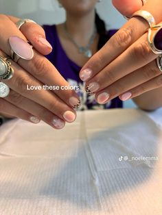 Nail Inspo For Nyc, Trending Nails Right Now, Cute Nail Styles For Short Nails, Short Nails Design Ideas 2024 Fall, Nail Ideas For 6th Grade, How To Do Bows On Nails, Funky Biab Nails, No Tip Nail Ideas, Short Nails No Acrylic