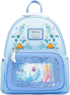 new Loungefly Disney Princess Dreams Series Cinderella Womens Backpack Anime surrounding children's Dumbo Cartoon, Princesa Tiana, Disney Loungefly, Cartoon Backpack, Disney Princess Cinderella, Lilo Et Stitch, Mini Mochila, Princess Tiana, Loungefly Bag