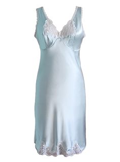 PRICES MAY VARY. Full slip dress accented with exquisite Rochelle lace along the neckline and hemline Adjustable shoulder straps and bias cut for a better fit 26″ length from waist Comfortable and flattering under clothes; beautiful and stylish to wear on its own Plus Size Brands, Black Baby, Bleach Wash, Polyester Satin, Low Iron, Night Gown, Shoulder Straps, Vintage Inspired