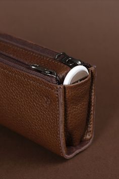 Double Glasses Case Leather · Brown by Capra Leather Modern Rectangular Pouch For Daily Use, Rectangular Protective Pencil Case For Daily Use, Rectangular Cases For Everyday Use, Modern Portable Pouch For Organization, Rectangular Bags With Protective Case For Everyday, Everyday Rectangular Bags With Protective Case, Everyday Rectangular Pouch With Interior Card Slots, Everyday Use Rectangular Pouch With Interior Card Slots, Portable Everyday Pouch Case